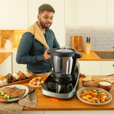 Cecotec Mambo CooKing Victory  |  Multifunctional Robot  |  1700 W  |  Number of speeds 19  |  Bowl capacity 4.5 L  |  Black / Grey