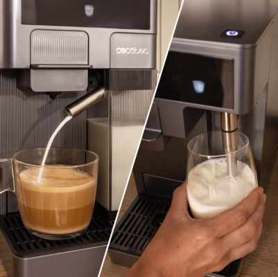 Cecotec  |  Automatic Coffee Machine with Milk Frother  |  FreeStyle Latte T  |  20 bar  |  1350 W  |  Grey