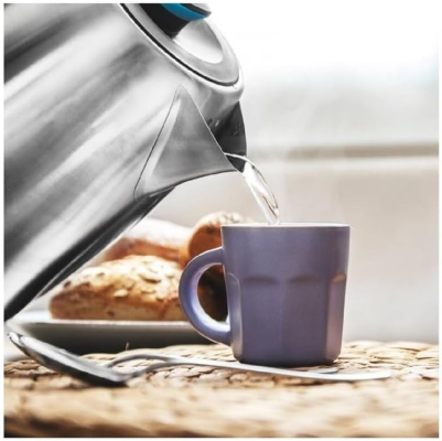 Cecotec tējkanna  |  ThermoSense 220 Steel  |  Elektriskā  |  1630 W  |  1.2 L  |  Nerūsējošais tērauds  |  360° rotējoša pamatne  |  Nerūsējošais tērauds
