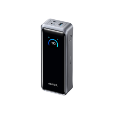 Anker Prime akumulatora banka - USB, 2 x USB-C - 300 Vatu  |  26250 mAh  |  Melns