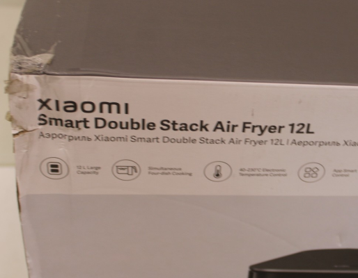 SALE OUT. Xiaomi Dual Zone Air Fryer 12L EU  |  Xiaomi Smart Double Stack Air Fryer 12L  |  Power 2800 W  |  Capacity 12 L  |  Black  |  UNPACKED, SCRATCHED ITEM