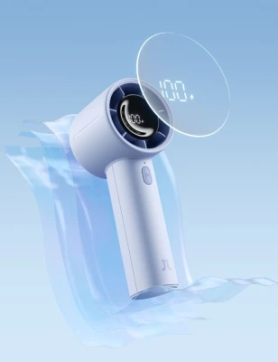 JisuLife Handheld Fan 10S  |  Handheld Fan  |  5000 mAh  |  Blue