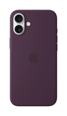 MYY33ZM / A iPhone 16 Silicone Case with MagSafe, Stone Gray