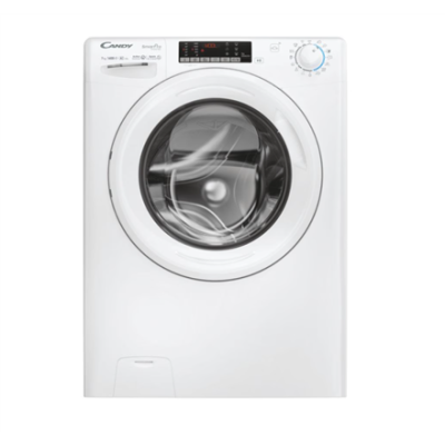 Candy  |  Washing Machine  |  CO 474TWM6 / 1-S  |  Energy efficiency class A  |  Front loading  |  Washing capacity 7 kg  |  1400 RPM  |  Depth 49 cm  |  Width 60 cm  |  Digital  |  Wi-Fi  |  White