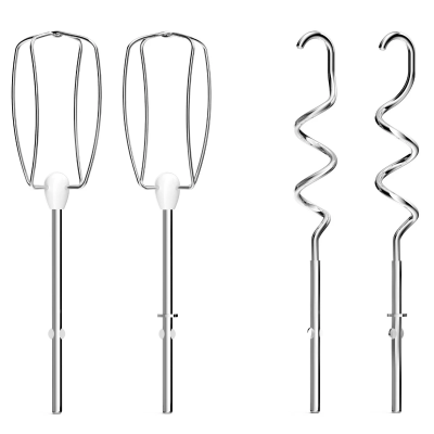 TEFAL  |  Hand mixer  |  HT460138 Prep'Mix  |  500 W  |  Hand Mixer  |  Number of speeds 5  |  Turbo mode  |  White / Grey