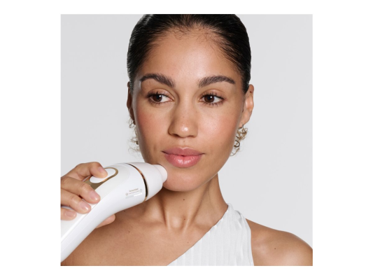Braun Silk-expert Pro 5 IPL Photoepilator | PL5210 | 10 Intensity Levels | 3 Modes | White/Gold
