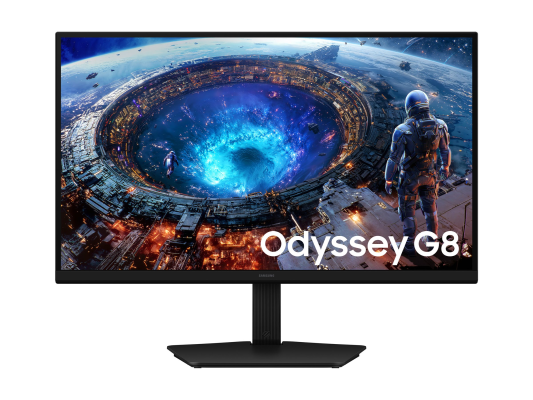Samsung  |  Odyssey G8 LS27HG806EFXEN  |  27 "  |  IPS  |  QHD  |  16:9  |  360 Hz  |  1 ms  |  5120 x 2880 pixels  |  350 cd / m²  |  HDMI ports quantity 2  |  Black
