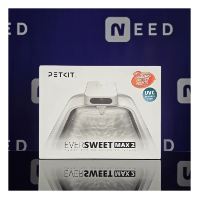 PETKIT  |  Pet Drinking Fountain  |  Eversweet Max 2 UVC  |  3 L  |  BPA-Free  |  White