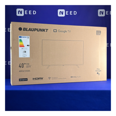Blaupunkt  |  Google TV  |  40FGC5500S  |  40" (102 cm)  |  Full HD  |  Black