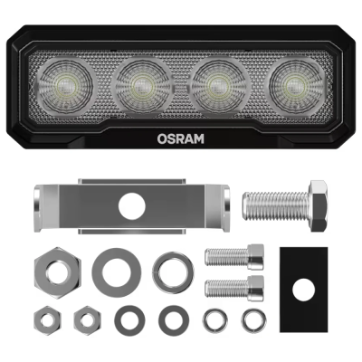 Additional automotive work lights 18W, 12V / 24V, 6000K, IP6K8, IP6K9K, 1500Lm