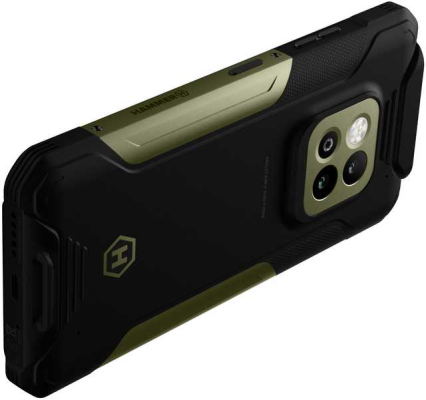 Hammer  |  Construction 2  |  Green  |  6.58 "  |  1080 x 2408 pixels  |  Mediatek  |  Dimensity 6300  |  Internal RAM 6 GB  |  256 GB  |  Dual SIM  |  3G  |  4G  |  5G  |  Main camera resolution 50 MP  |  Android  |  14  |  6500 mAh