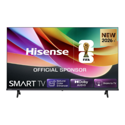Hisense TV  |  40A4S  |  40  |  Smart TV  |  VIDAA Smart OS  |  FHD  |  Black