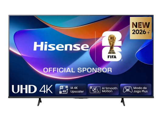 Hisense TV  |  50A6S  |  50  |  Smart TV  |  VIDAA Smart OS  |  UHD  |  Black