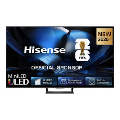 Телевизор Hisense  |  55U7SE  |  55  |  Смарт ТВ  |  VIDAA Smart OS  |  UHD  |  Черный