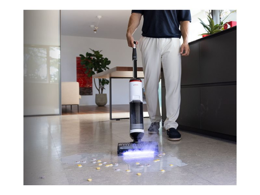 Polti Cordless Steam Cleaner  |  RollySteam WD30C  |  Power 450 W  |  Water tank capacity 0.6 L  |  White / Black