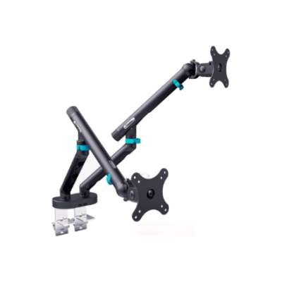 Digitus Desk Mount  |  Tilt, rotation, pivot  |  Dual design monitor mount, 2x 35", 2x 10 kg  |  35 "  |  Maximum weight (capacity) 20 kg  |  Black