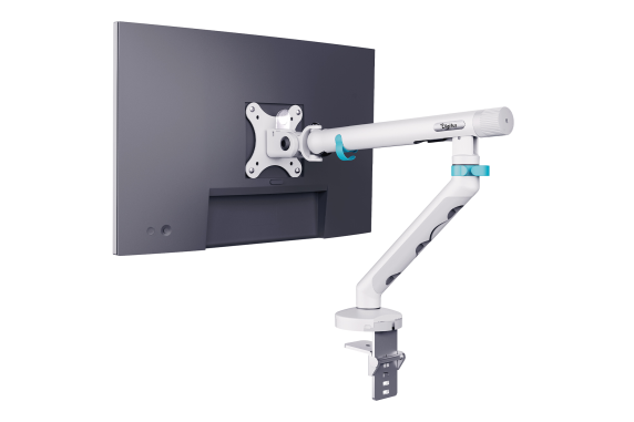Digitus Desk Mount  |  Tilt, rotation, pivot  |  Single design monitor mount  |  35 "  |  Maximum weight (capacity) 10 kg  |  White