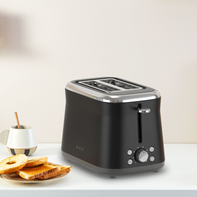 TEFAL Toaster  |  TT7208E0 Collection Retro  |  Power 850 W  |  Number of slots 2  |  Housing material Stainless steel  |  Black