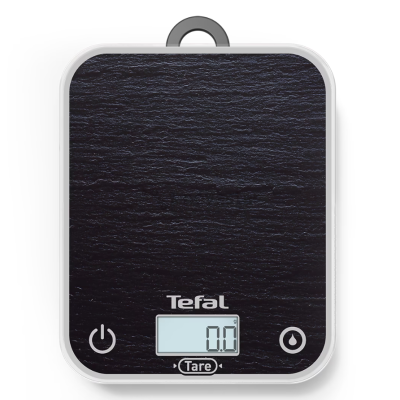 TEFAL Kitchen Scale  |  BC50D2V0 Optiss  |  Maximum weight (capacity) 5 kg  |  Display type LCD  |  Black