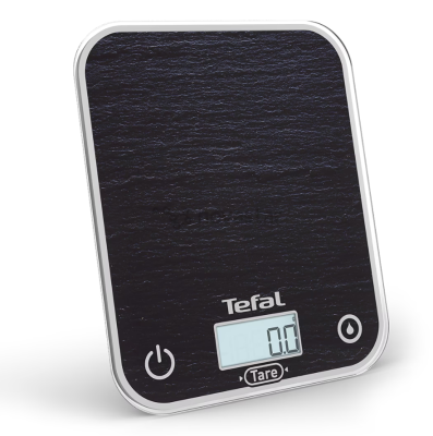 TEFAL Kitchen Scale  |  BC50D2V0 Optiss  |  Maximum weight (capacity) 5 kg  |  Display type LCD  |  Black