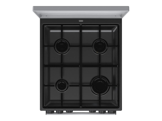 Gorenje GK5C42SJ  |  Cooker  |  Hob type Gas  |  Oven type Electric  |  Grey  |  Width 50 cm  |  Grilling  |  Depth 59.4 cm  |  62 L