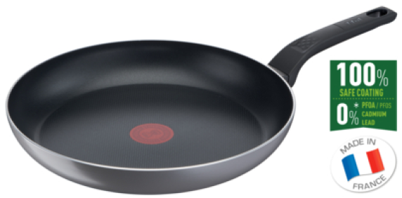 TEFAL  |  Frying Pan  |  B5690453 Easy Plus  |  Frying  |  Diameter 24 cm  |  Not suitable for induction hob  |  Fixed handle