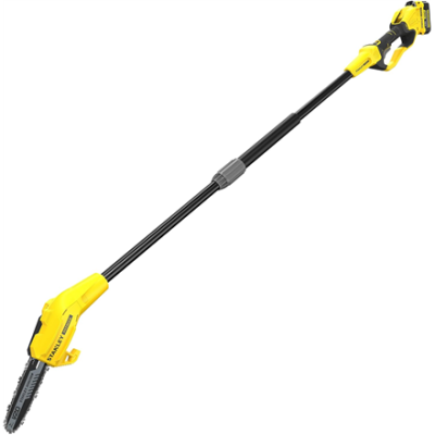 Stanley Cordless Chain Saw  |  SFMCPS620M1-QW  |  18 V  |  4 Ah  |  Lithium-ion technology