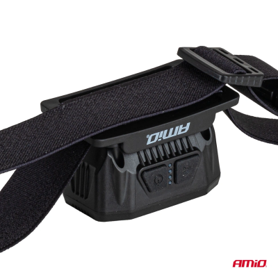 LED Headlamp, USB rechargeable, 1000 mAh