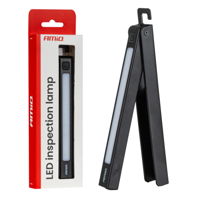 Multifunctional work lamp with magnet and ruler, USB rechargeable, 600 mAh