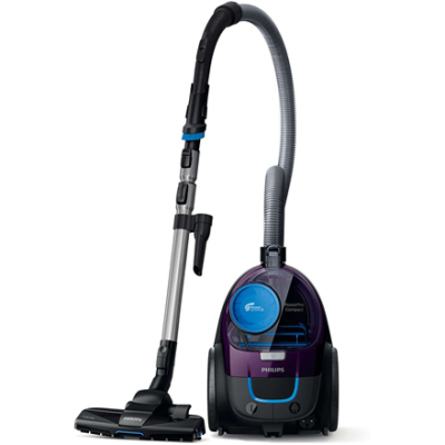 Philips  |  Putekļu sūcējs  |  PowerPro Compact FC9333 / 09  |  Bez maisa  |  Jauda 650 W  |  Putekļu ietilpība 1.5 L  |  Violets