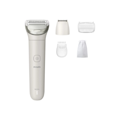 Philips Lady shaver  |  BRL147 / 00 Series 8000  |  Operating time (max) 100 min  |  Wet & Dry  |  Lithium Ion  |  White / Grey