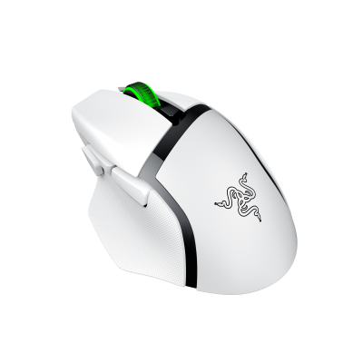 Razer Gaming Mouse  |  Basilisk V3 X HyperSpeed  |  Wireless  |  Bluetooth  |  White