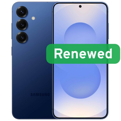 Samsung Renewed Grade C  |  Galaxy S25  |  Navy  |  6.2 "  |  128 GB  |  5G