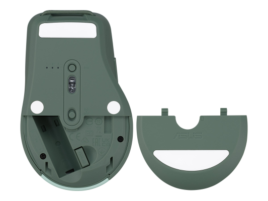 Asus SmartO Mouse  |  MD200  |  Wireless  |  Mouse  |  2.4 GHz, Bluetooth  |  Green Tea Latte