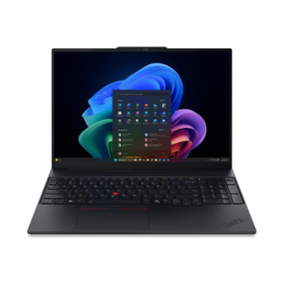 Lenovo ThinkPad E16 Gen 4 16 WUXGA i5-320 / 16GB / 512GB / Intel Graphics / WIN11 Pro / Nordic Backlit kbd / Black / FP / 3Y Warranty  |  Lenovo