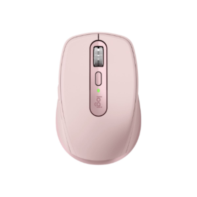 Logitech  |  Peles  |  MX Anywhere 3S  |  Bezvadu  |  Bluetooth  |  Rozā