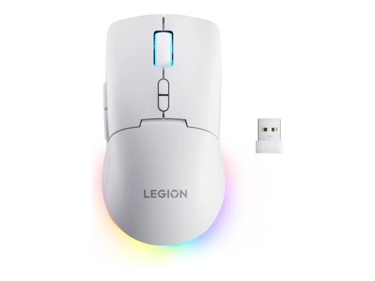Lenovo Accessories Legion M220 Wireless RGB Gaming Mouse - Glacier White  |  Lenovo