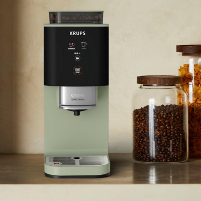 Krups Coffee Crush Coffee maker SA401LE0, Black / Green  |  Krups