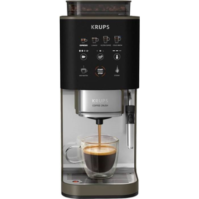 Krups Coffee Crush Experience Coffee maker SA403BE0, Black / Silver  |  Krups
