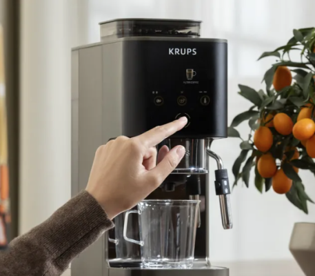 Krups Coffee Crush Experience Coffee maker SA403BE0, Black / Silver  |  Krups