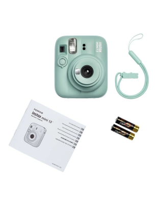 Fujifilm Instant Camera  |  Instax mini 13  |  Green  |  0.3m - ∞  |  800