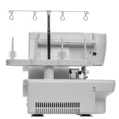 Singer  |  S0105  |  Overlock  |  Šuvju skaits 6  |  Pogcaurumu skaits 0  |  Balts