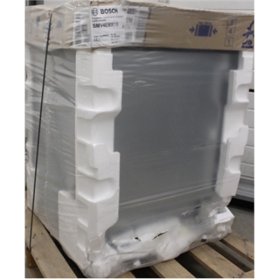 SALE OUT.  |  SALE OUT. Dishwasher  |  SMV4EMX71S  |  Built-in  |  Width 60 cm  |  Number of place settings 14  |  Number of programs 6  |  Energy efficiency class B  |  Display  |  AquaStop function  |  White  |  DAMAGED PACKAGING