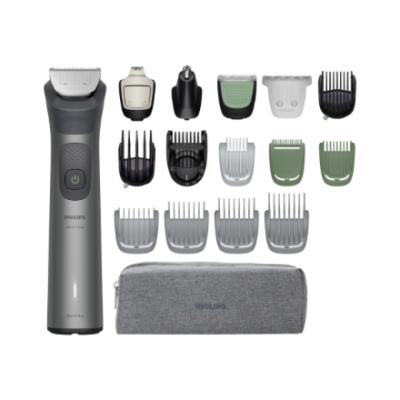 Philips Trimmer  |  All-in-One Series 7000 MG7941  |  Bezvadu  |  Garuma soļu skaits 22  |  Pelēks
