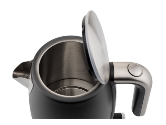 ETA Kettle  |  Erika ETA259090020  |  2200 W  |  Electric  |  1.7 L  |  Stainless steel  |  360° rotational base  |  Anthracite