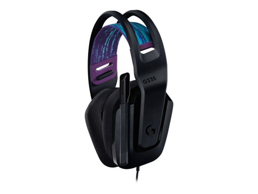 Logitech G335 Gaming Headset, 3.5 mm, Black  |  Logitech