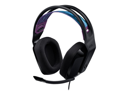 Logitech G335 Gaming Headset, 3.5 mm, Black  |  Logitech