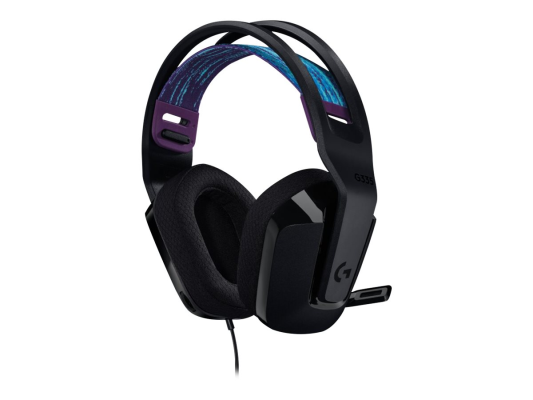 Logitech G335 Gaming Headset, 3.5 mm, Black  |  Logitech