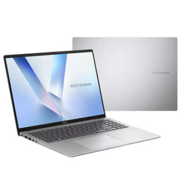 Asus Vivobook 16 M1607KA-MB279W  |  Cool Silver  |  16 "  |  IPS  |  WUXGA  |  1920 x 1200 pixels  |  Anti-glare  |  AMD Ryzen AI 5  |  330  |  16 GB  |  DDR5  |  Solid-state drive capacity 512 GB  |  AMD Radeon Graphics  |  Windows 11 Home  |  802.11ax  