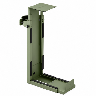 Arozzi  |  Under-desk  |  Arena PC Mount AZ-PCMOUNT-FST  |  Adjustable Height, Width  |  Forest Green